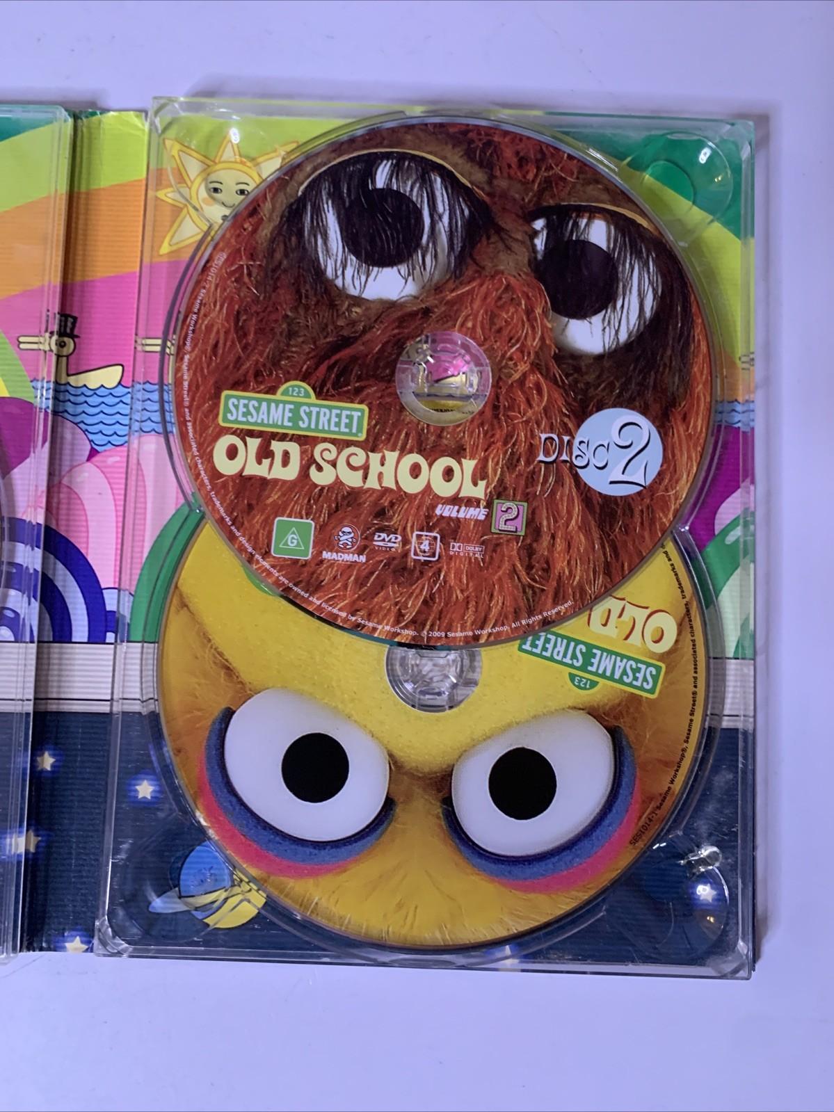 Sesame Street: Old School : Volume 2 (DVD, 1969, 3-Disc) Region 4