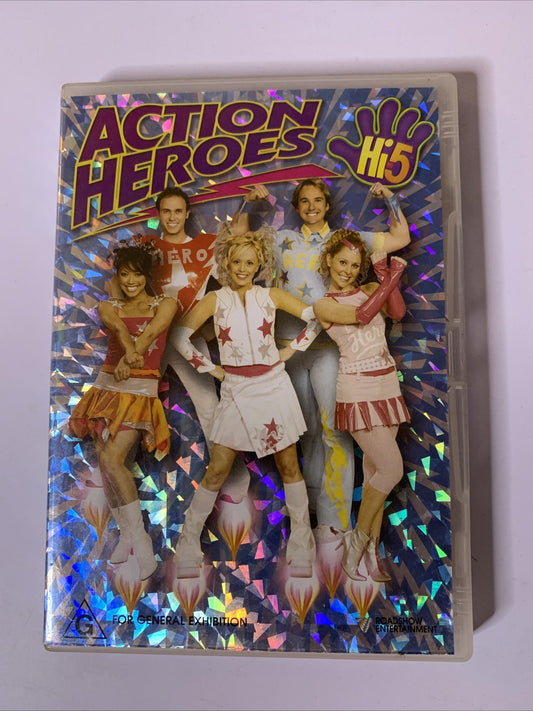 Hi-5 Action Heroes (DVD, 2005) Region 4
