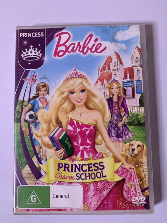 Barbie: Princess Charm School (DVD, 2010) Animated Film Region 4 &2