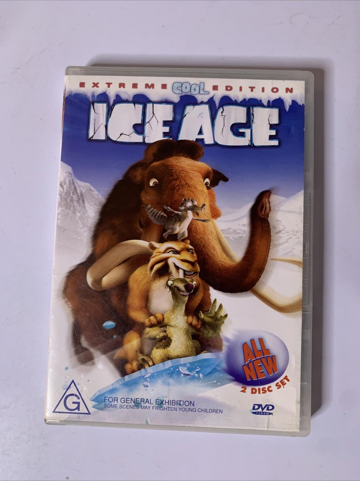 Ice Age 1 & 2 (DVD, 2-Disc) Animation Film Region 4