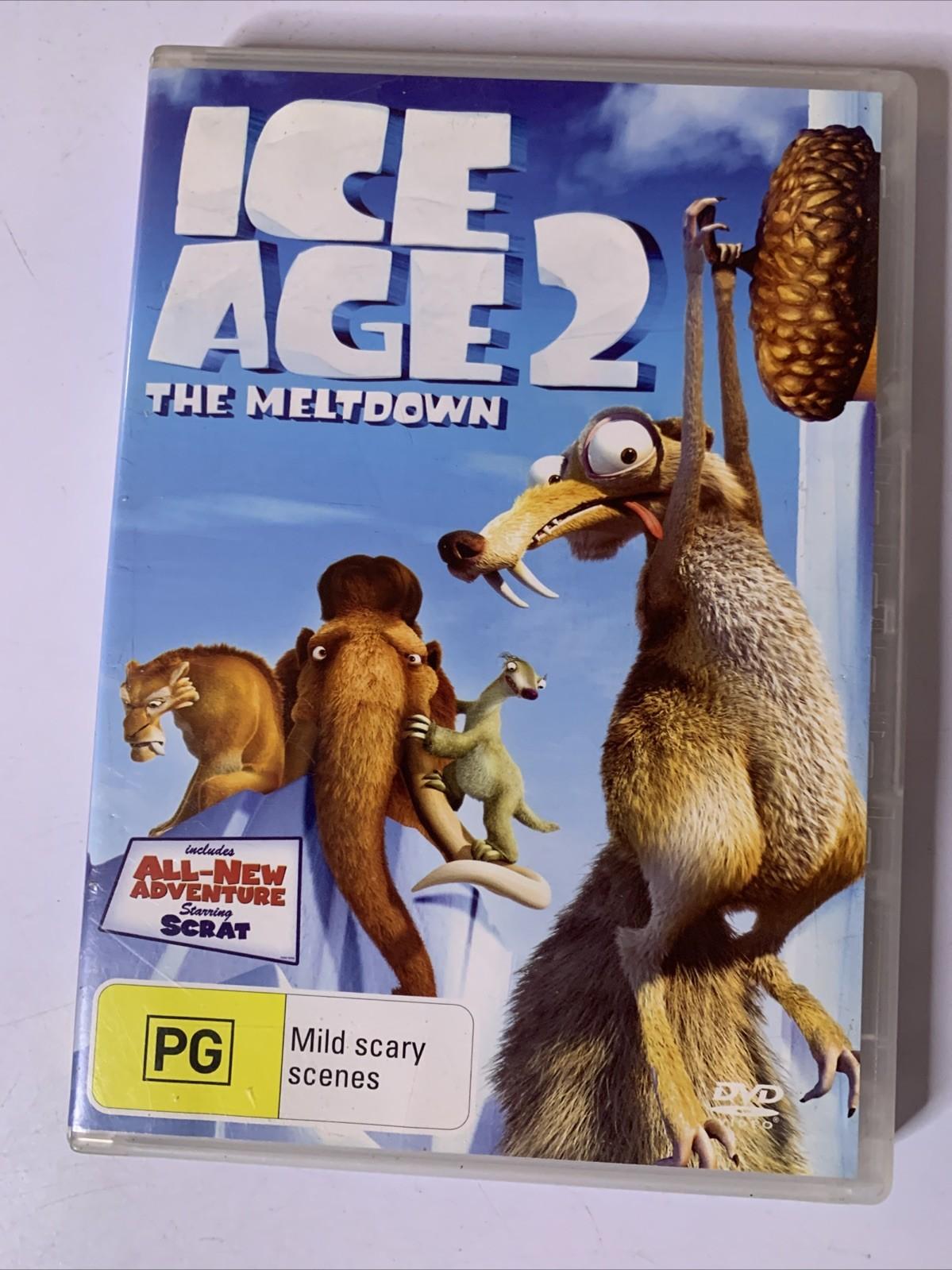 Ice Age 1 & 2 (DVD, 2-Disc) Animation Film Region 4