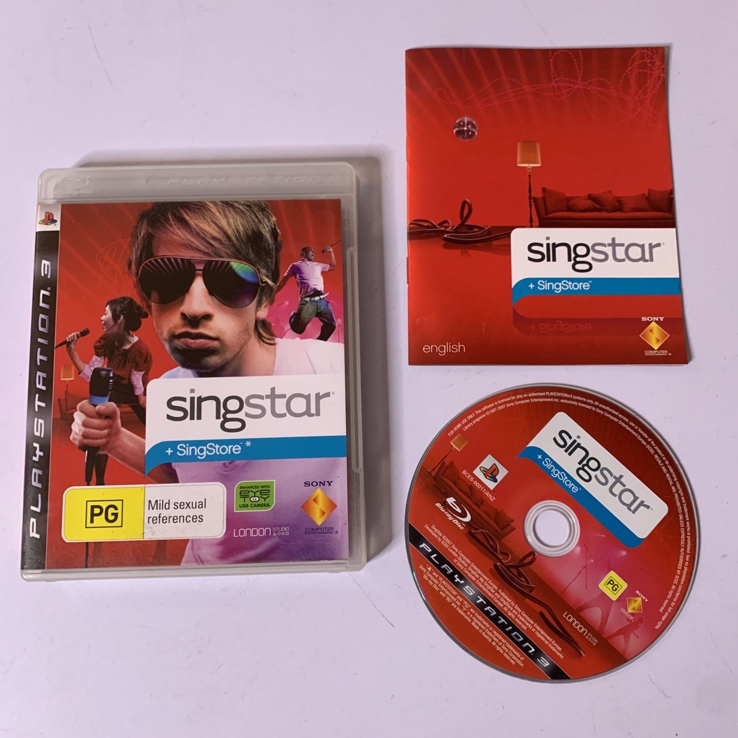 Singstar PS3 Playstation 3 2007 Karaoke Game
