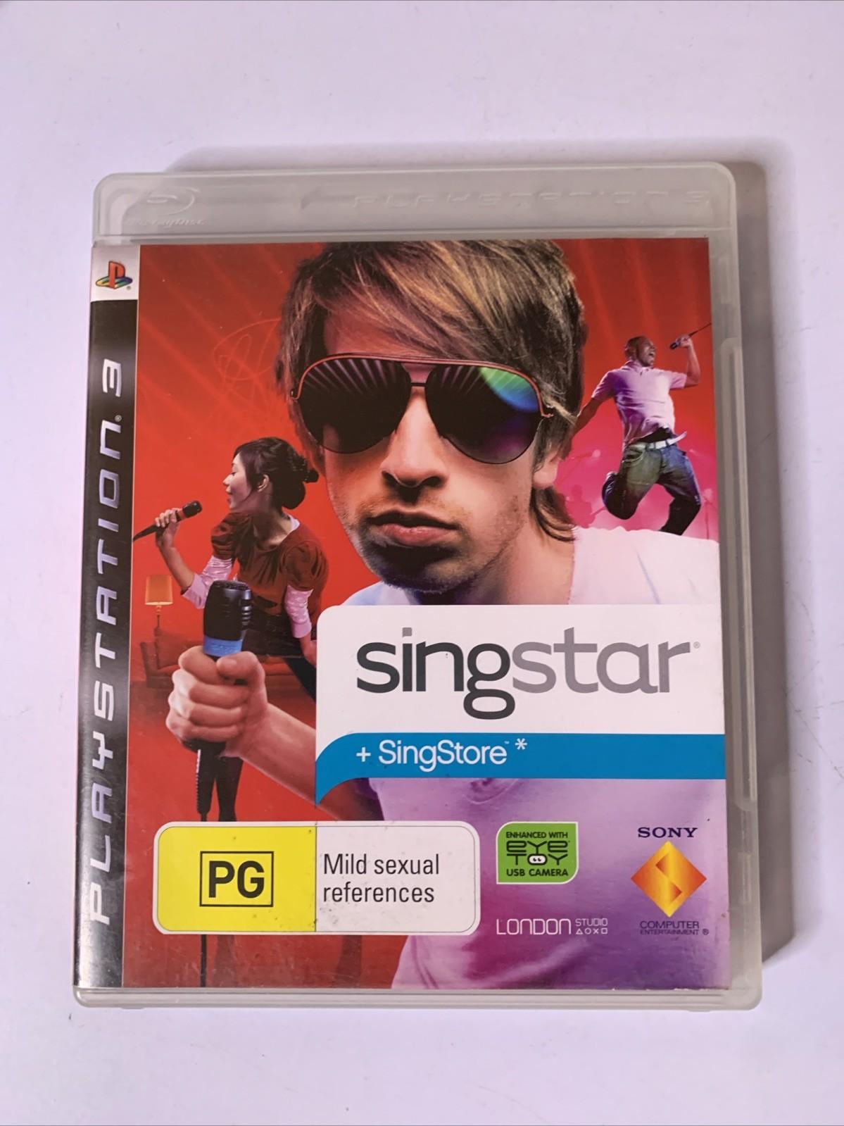 Singstar PS3 Playstation 3 2007 Karaoke Game