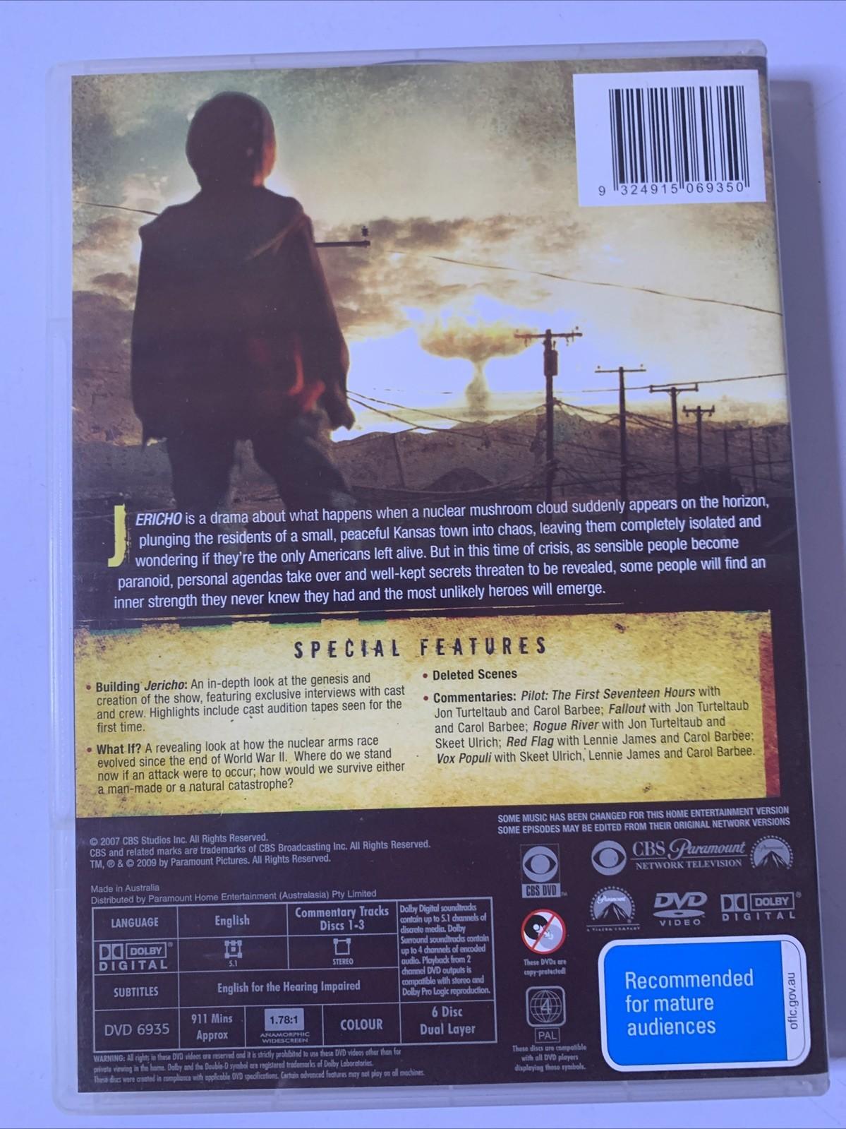 Jericho : Season 1 (DVD, 2006, 6-Discs) Region 4