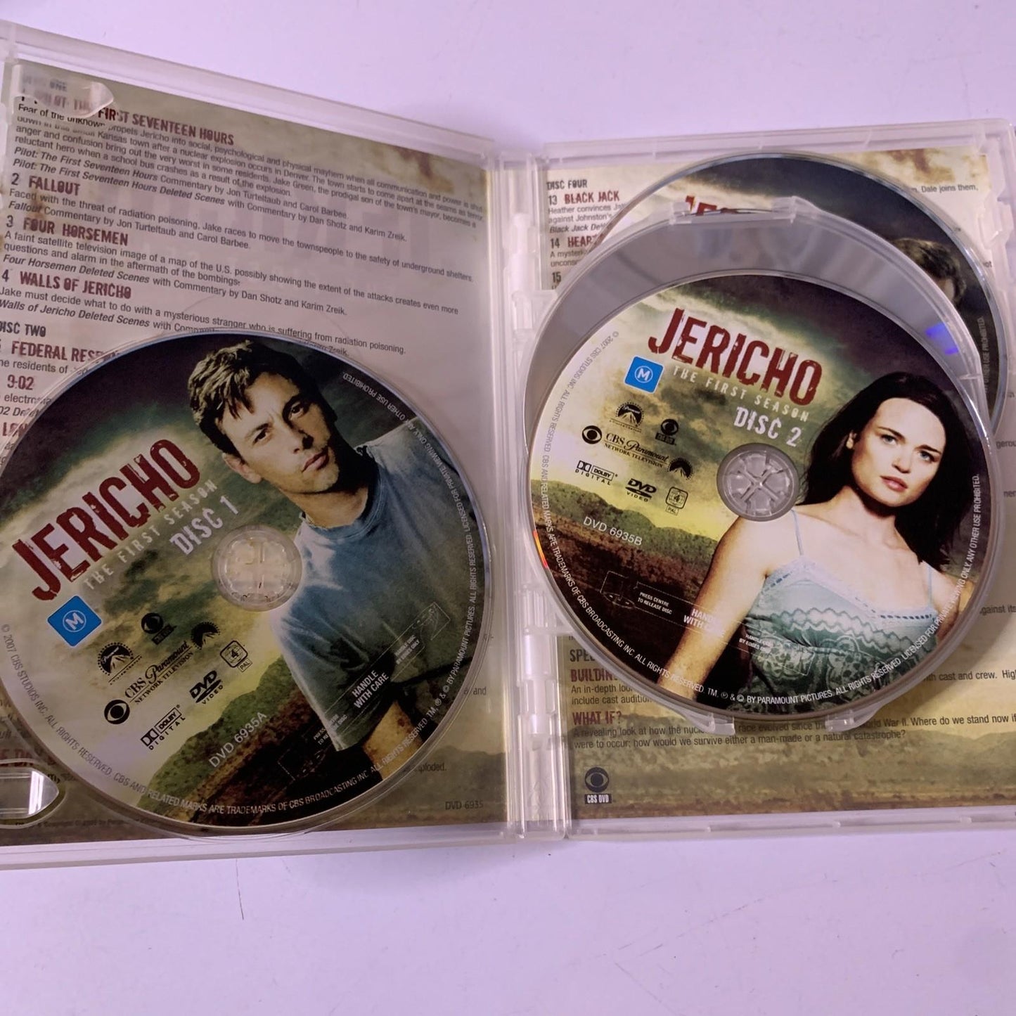 Jericho : Season 1 (DVD, 2006, 6-Discs) Region 4