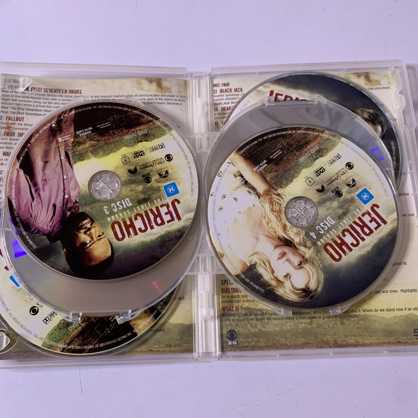 Jericho : Season 1 (DVD, 2006, 6-Discs) Region 4