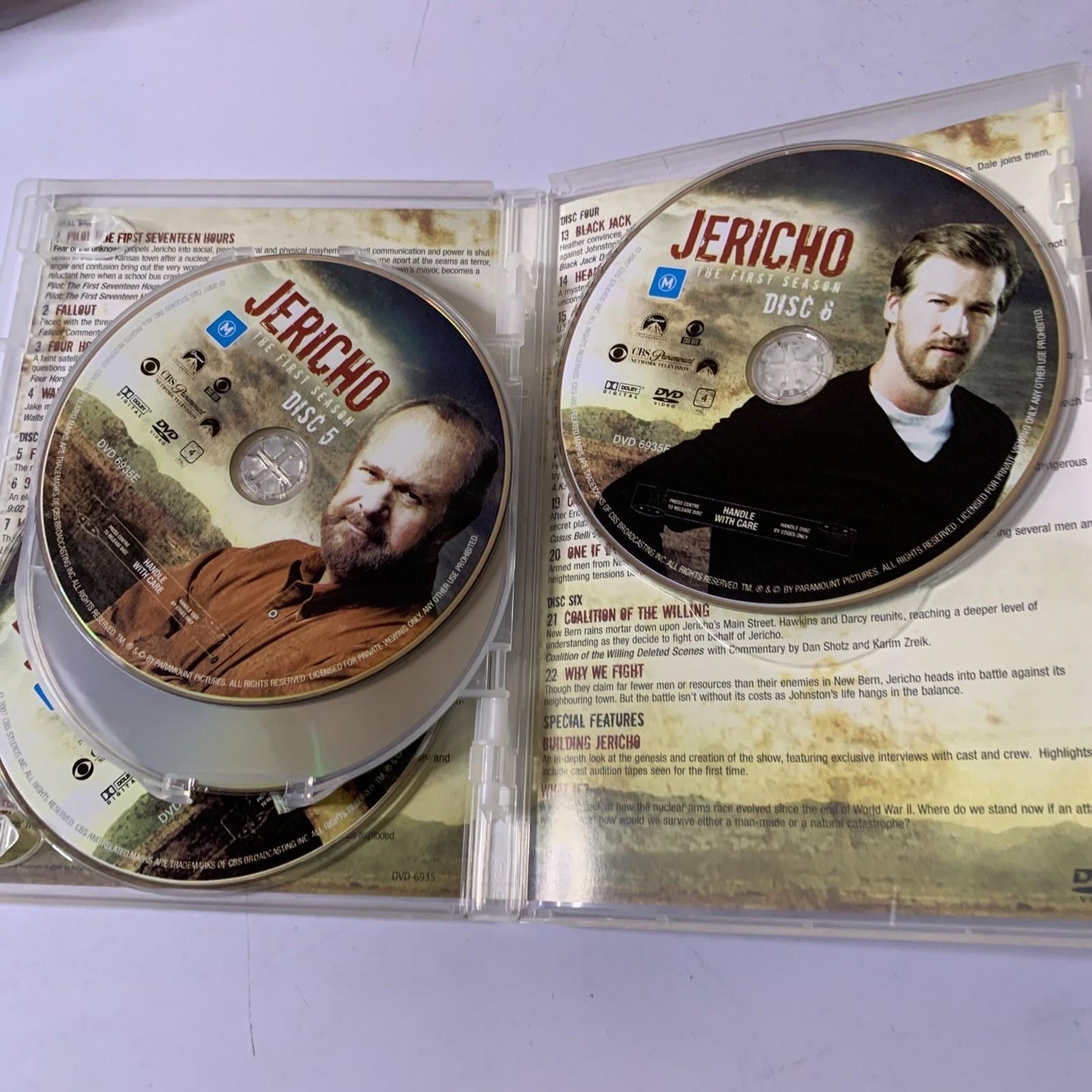 Jericho : Season 1 (DVD, 2006, 6-Discs) Region 4