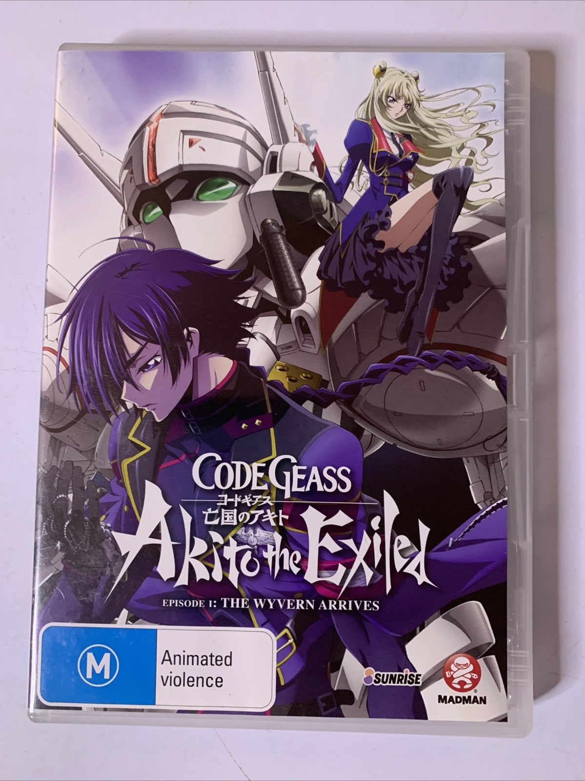 Code Geass : Akito The Exiled -The Wyvern Arrives (DVD, 2011) Anime Region 4
