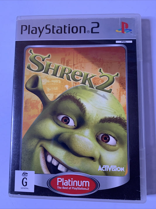 Shrek 2 PS2 PlayStation 2 Platinum PAL 2004 Game