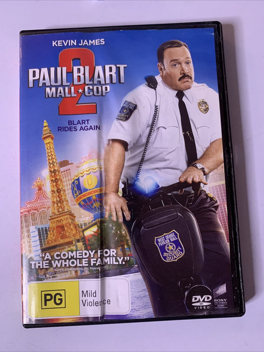 Paul Blart Mall Cop 2 (DVD, 2015) Kevin James  Region 4 &2