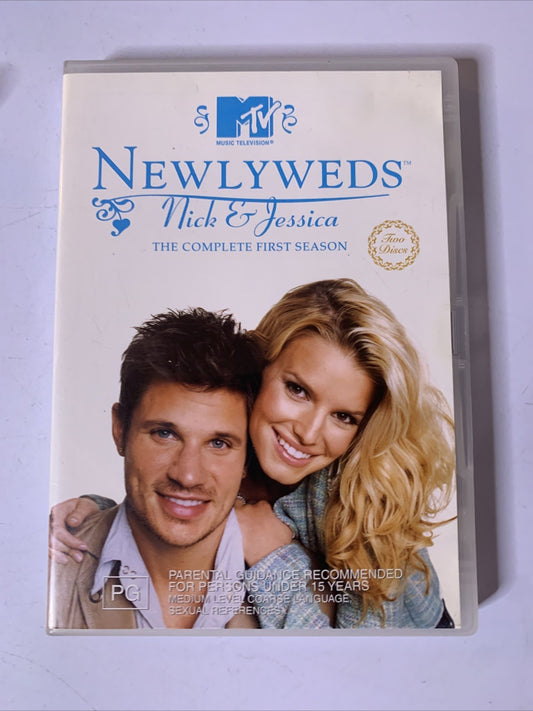 Newlyweds : Season 1 (DVD, 2003) Jessica Simpson, Nick Lachey Region 4 &2