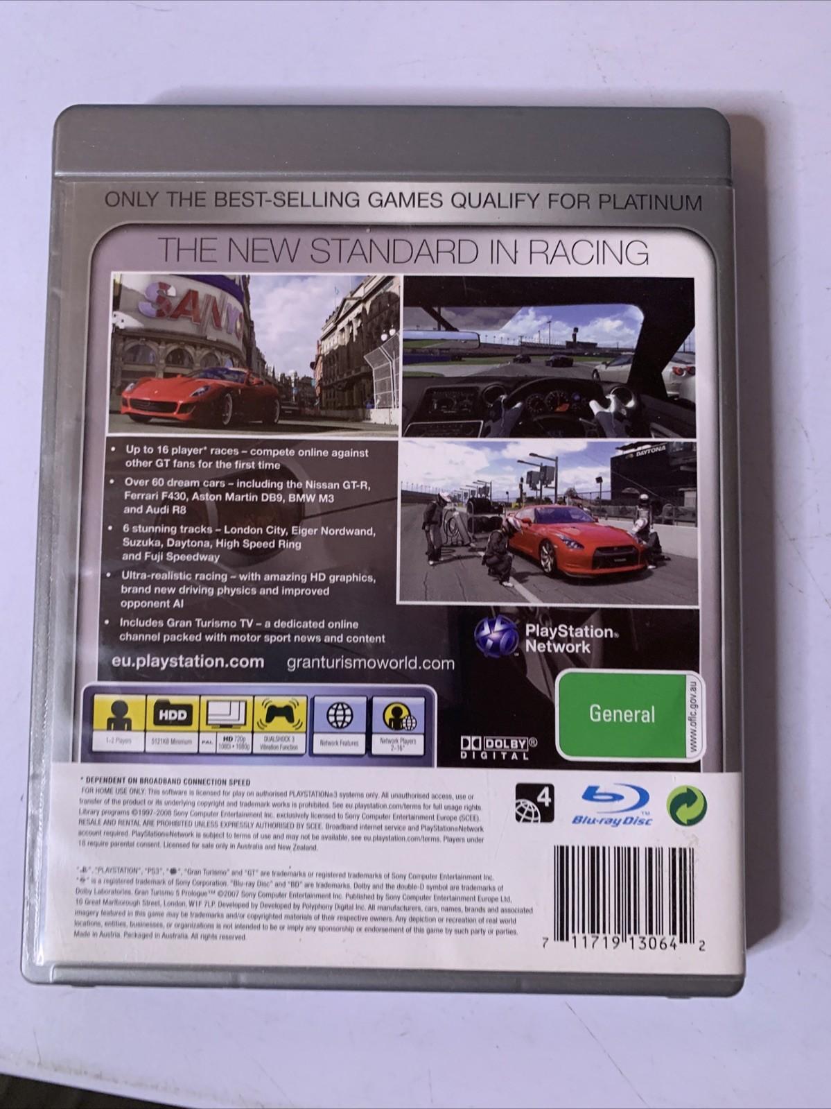 Gran Turismo 5 Prologue PS3 Sony Playstation 3 Game Complete