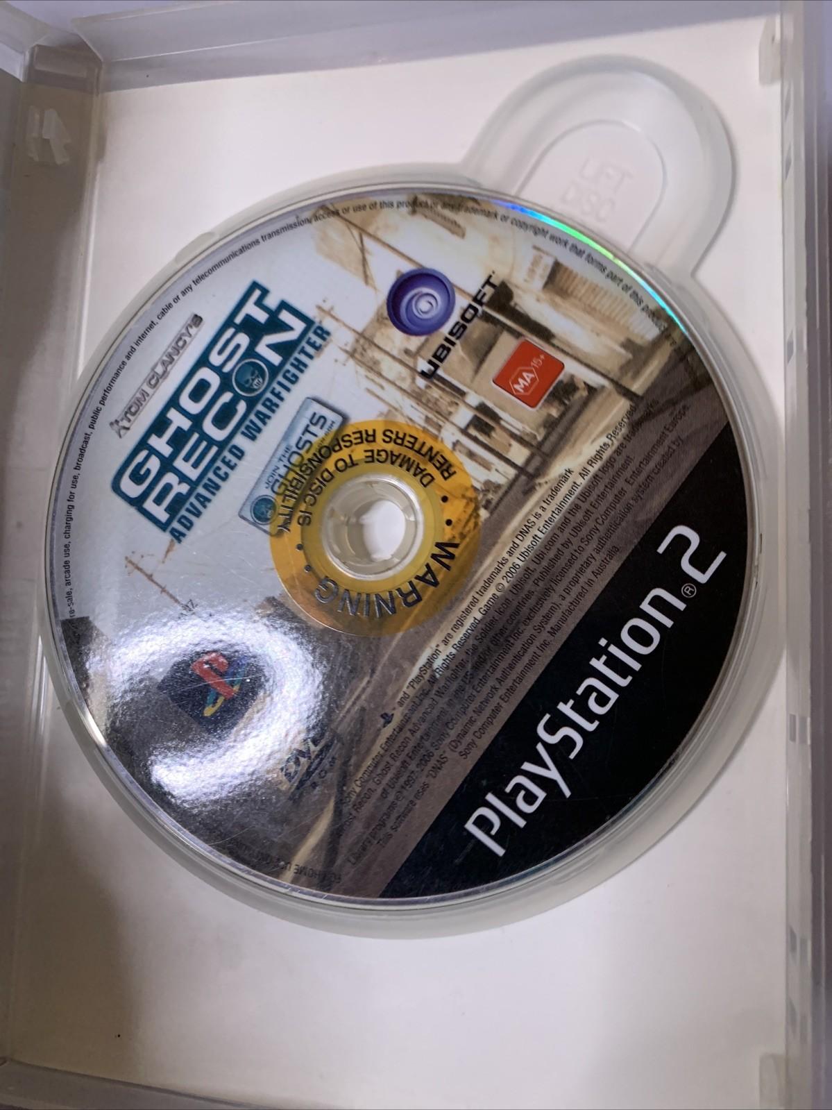 Tom Clancys Ghost Recon Advanced Warfighter PS2 PlayStation 2 PAL Game