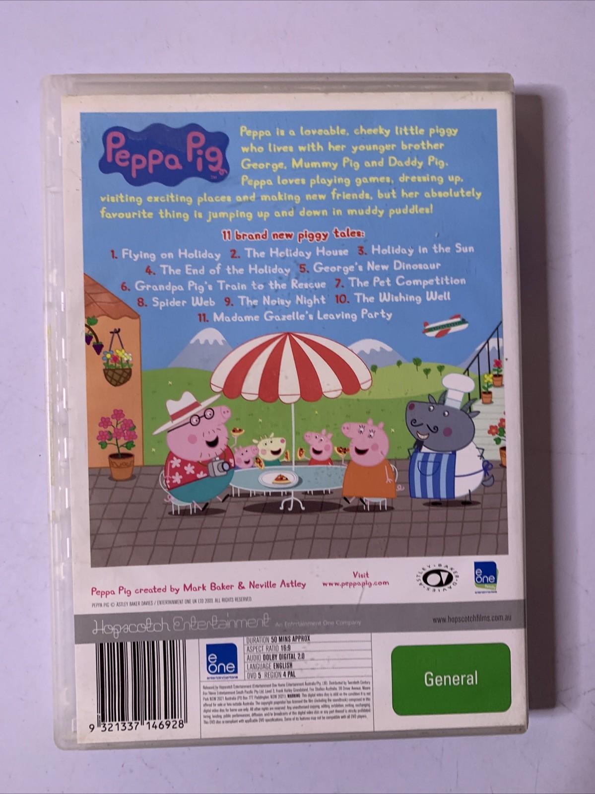 Peppa Pig: The Holiday (DVD, 2003) Animation Region 4