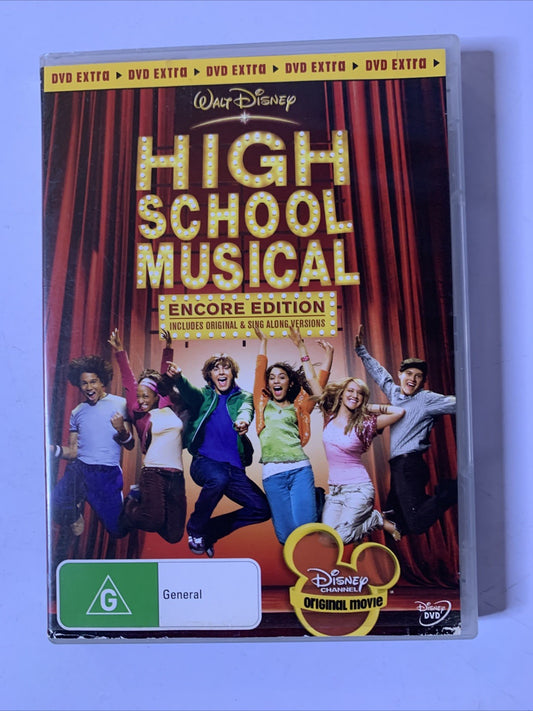 High School Musical: Encore Edition (DVD, 2006) Disney Region 4