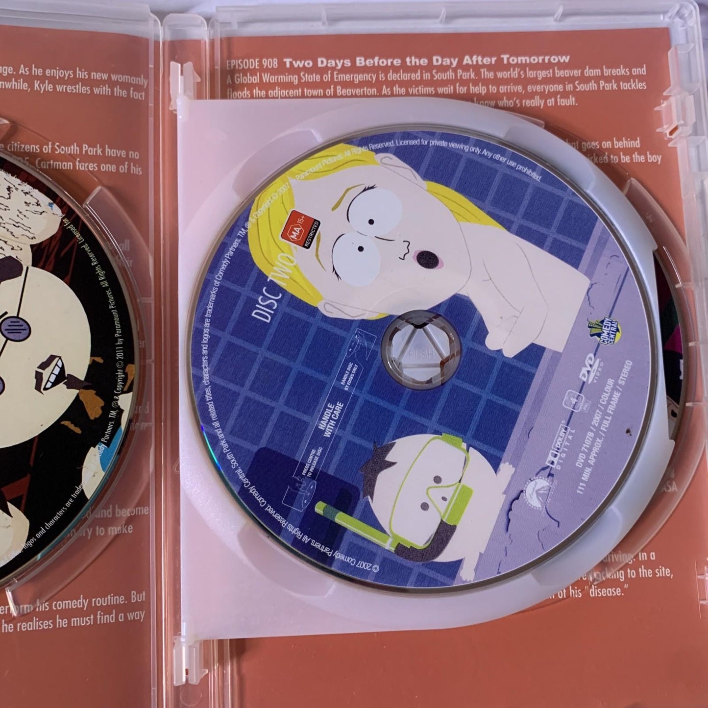 South Park : The Complete Season 9 (DVD, 2005) Region 4