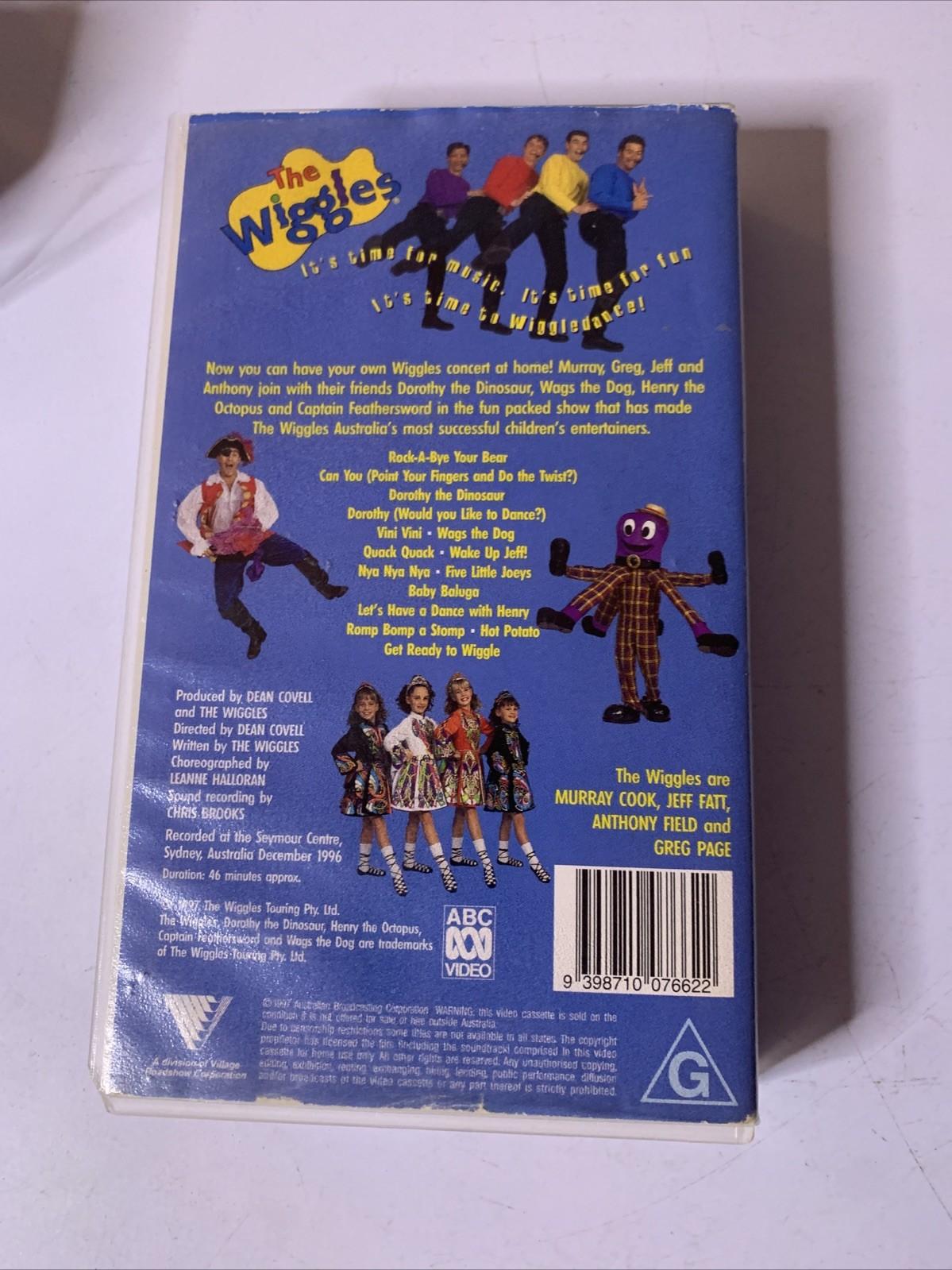 The Wiggles: Wiggledance! (VHS, 1997) PAL
