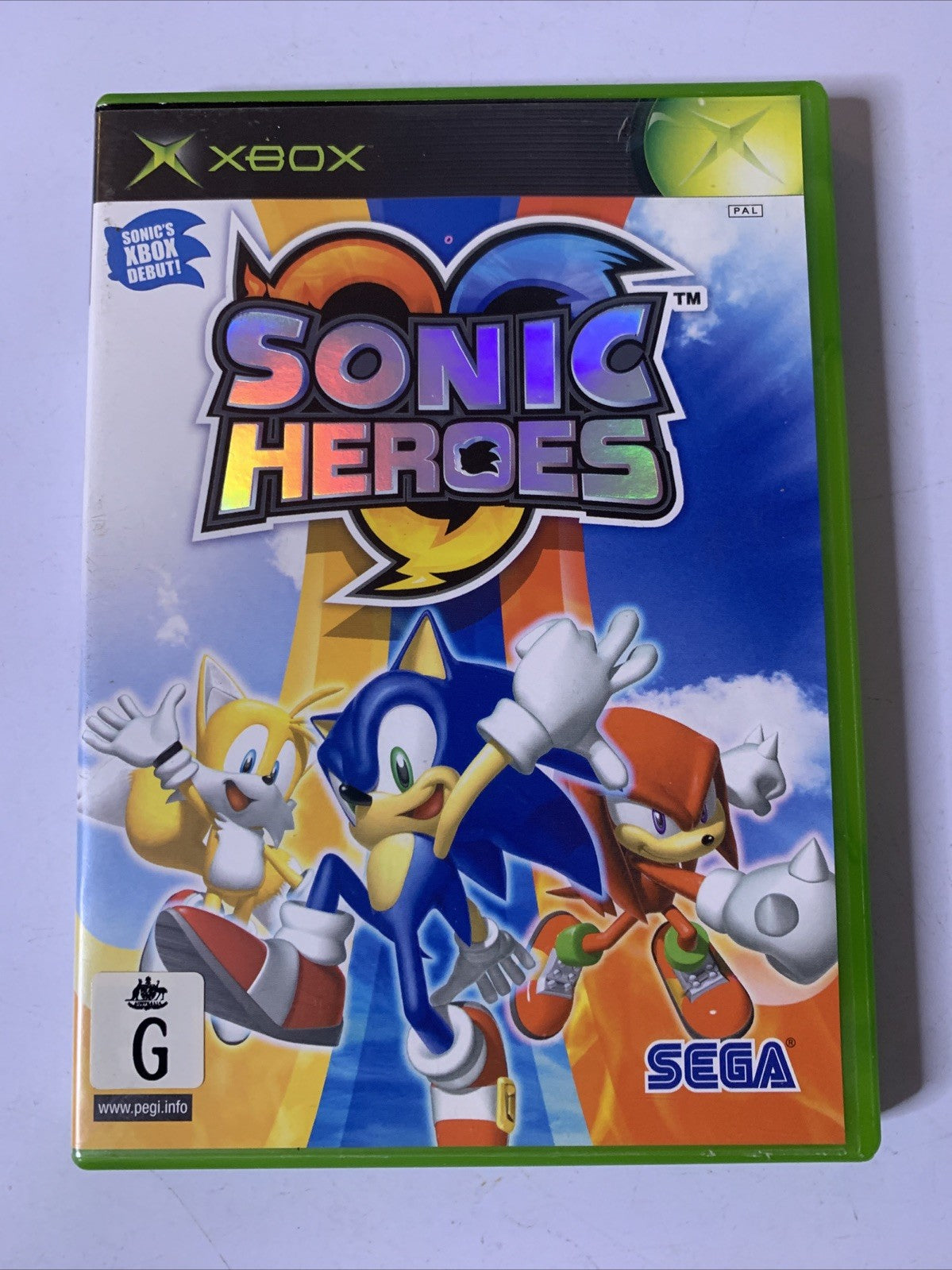 Sonic Heroes Microsoft XBOX Original 2004 PAL Game Complete