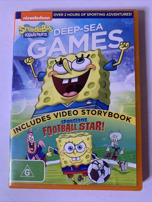 SpongeBob SquarePants : Deep Sea Games (DVD, 2013) Region 4