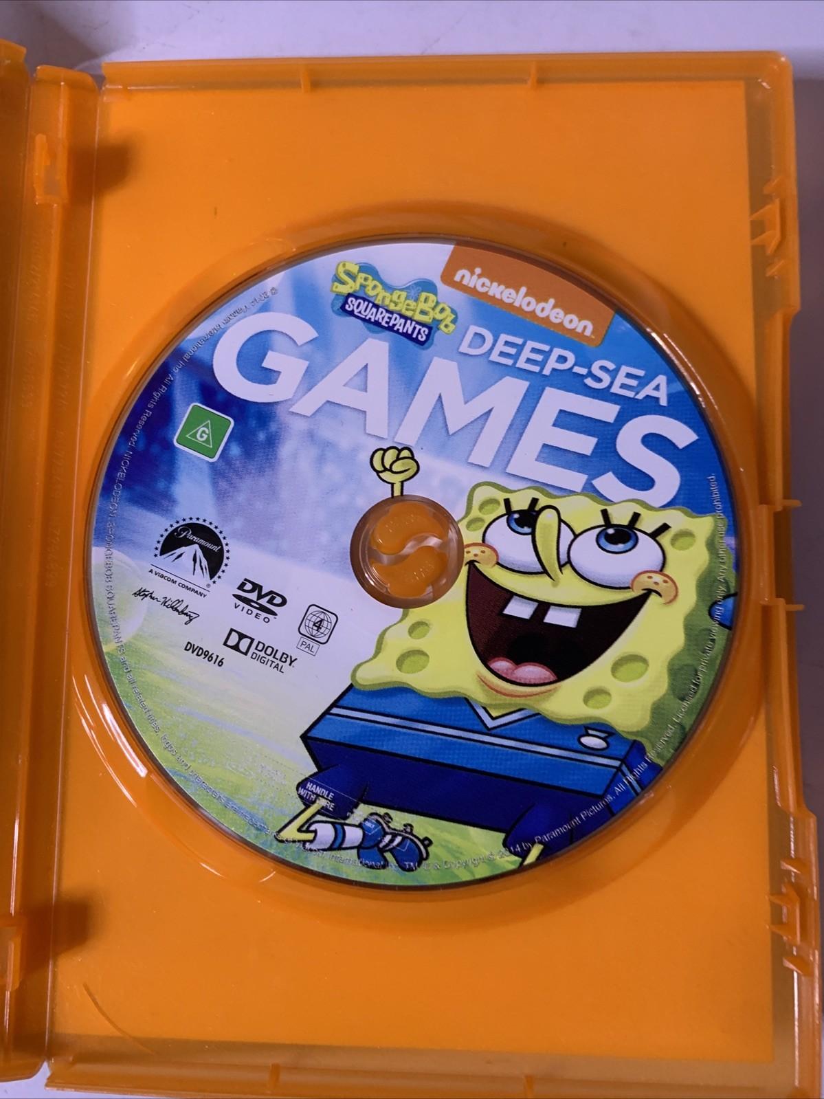 SpongeBob SquarePants : Deep Sea Games (DVD, 2013) Region 4