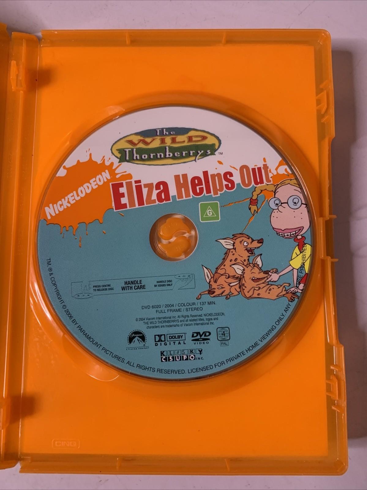 Wild Thornberry's : Eliza Helps Out (DVD, 2006) Nickelodeon Animation Region 4
