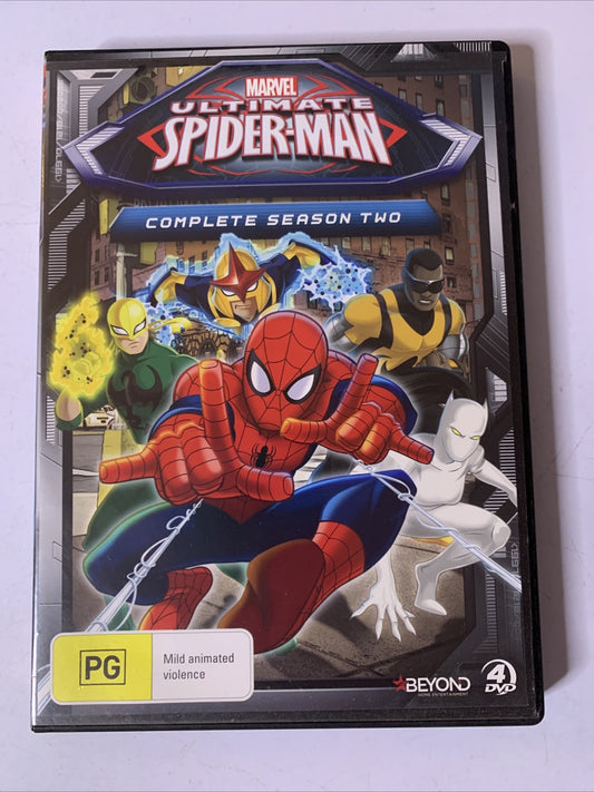 Ultimate Spider-Man : The Complete Season 2 (DVD, 2014, 4-Discs) Region 4