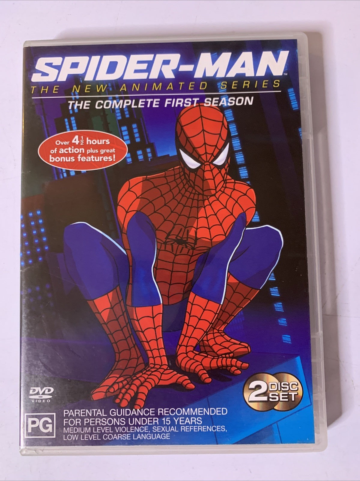 Spiderman: The Complete Season 1 (DVD, 2003, 2-Disc) Animation Region 4