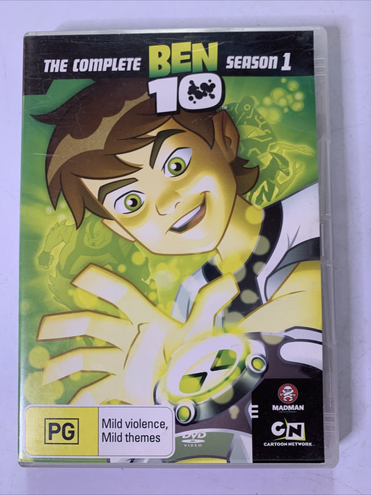 Ben 10 : The Complete Season 1 (DVD, 2005) Madman Region 4