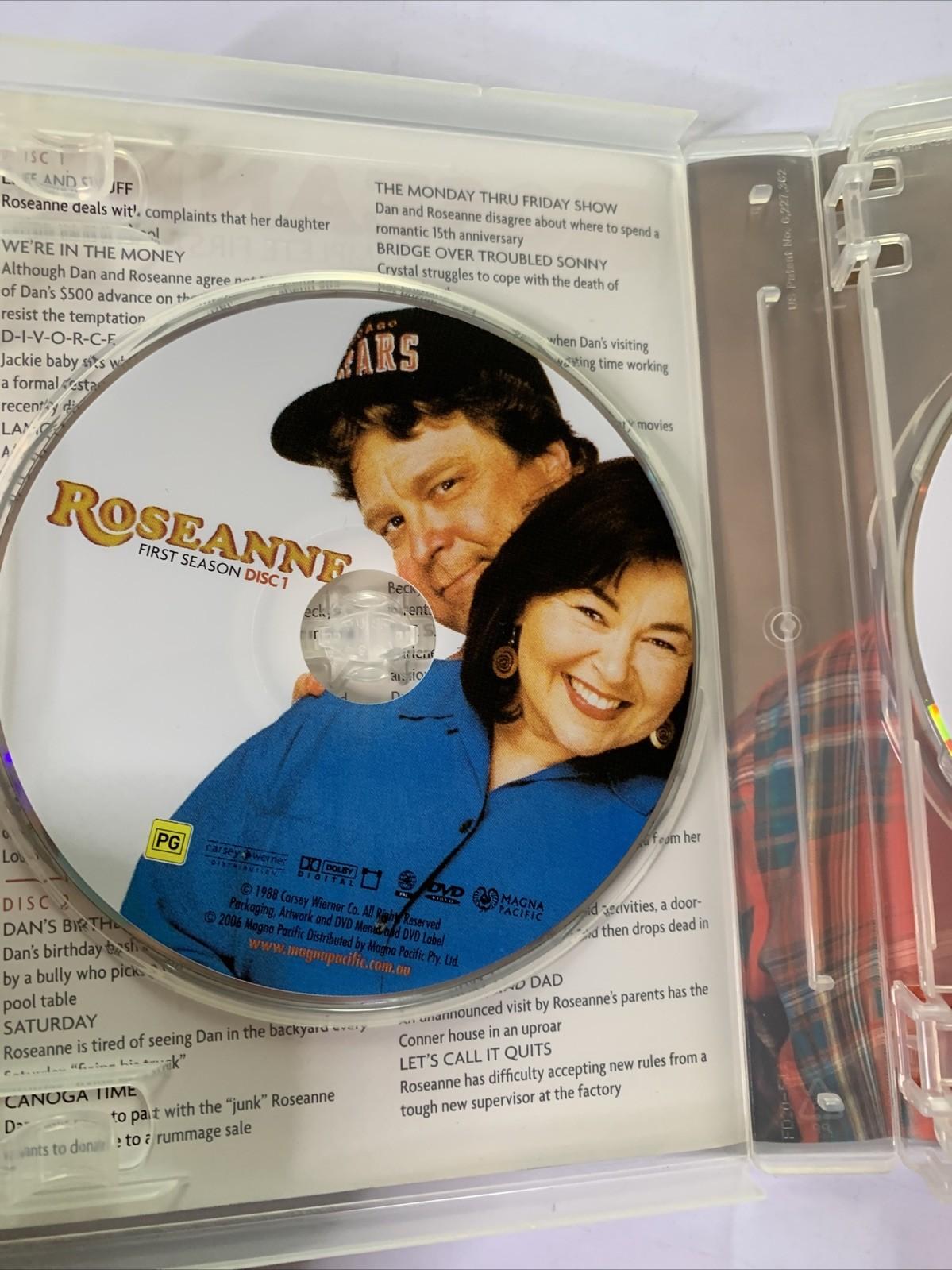 Roseanne : The Complete Season 1 (DVD, 1988)  Region 4