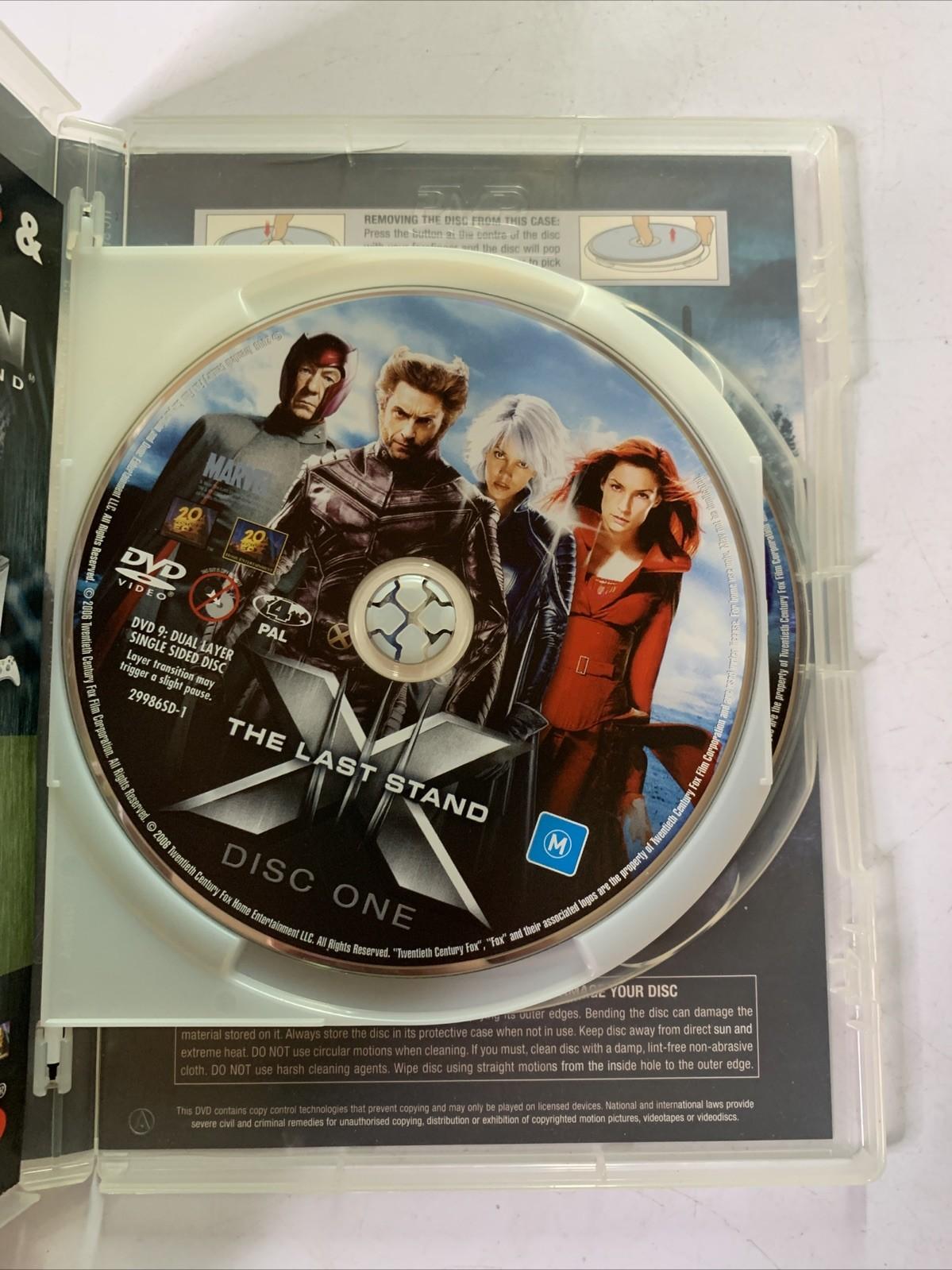 X-Men 3: The Last Stand (Special Edition, DVD, 2006) 2-Disc Region 4