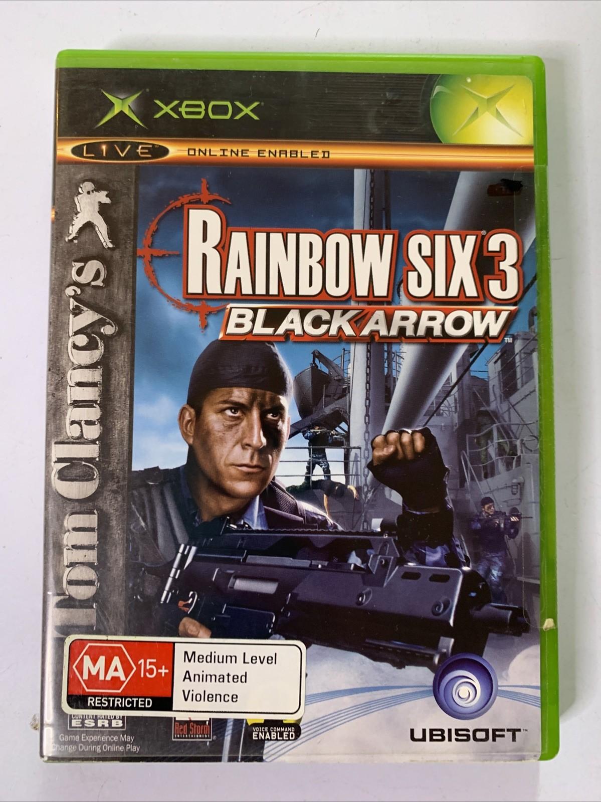 Rainbow Six 3: Black Arrow Microsoft XBOX Original PAL Game Complete