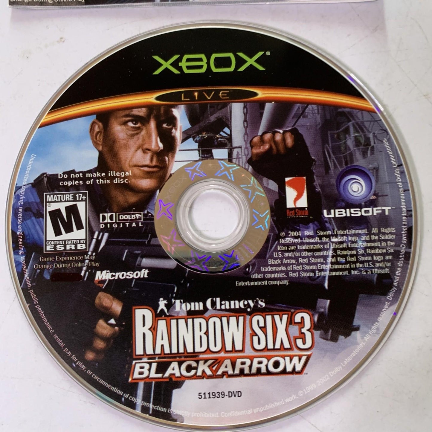 Rainbow Six 3: Black Arrow Microsoft XBOX Original PAL Game Complete