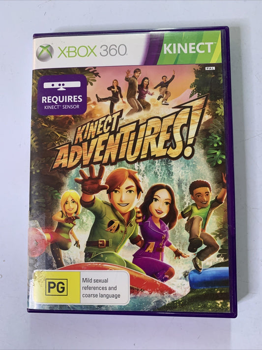 Kinect Adventures Microsoft XBOX 360 PAL Game