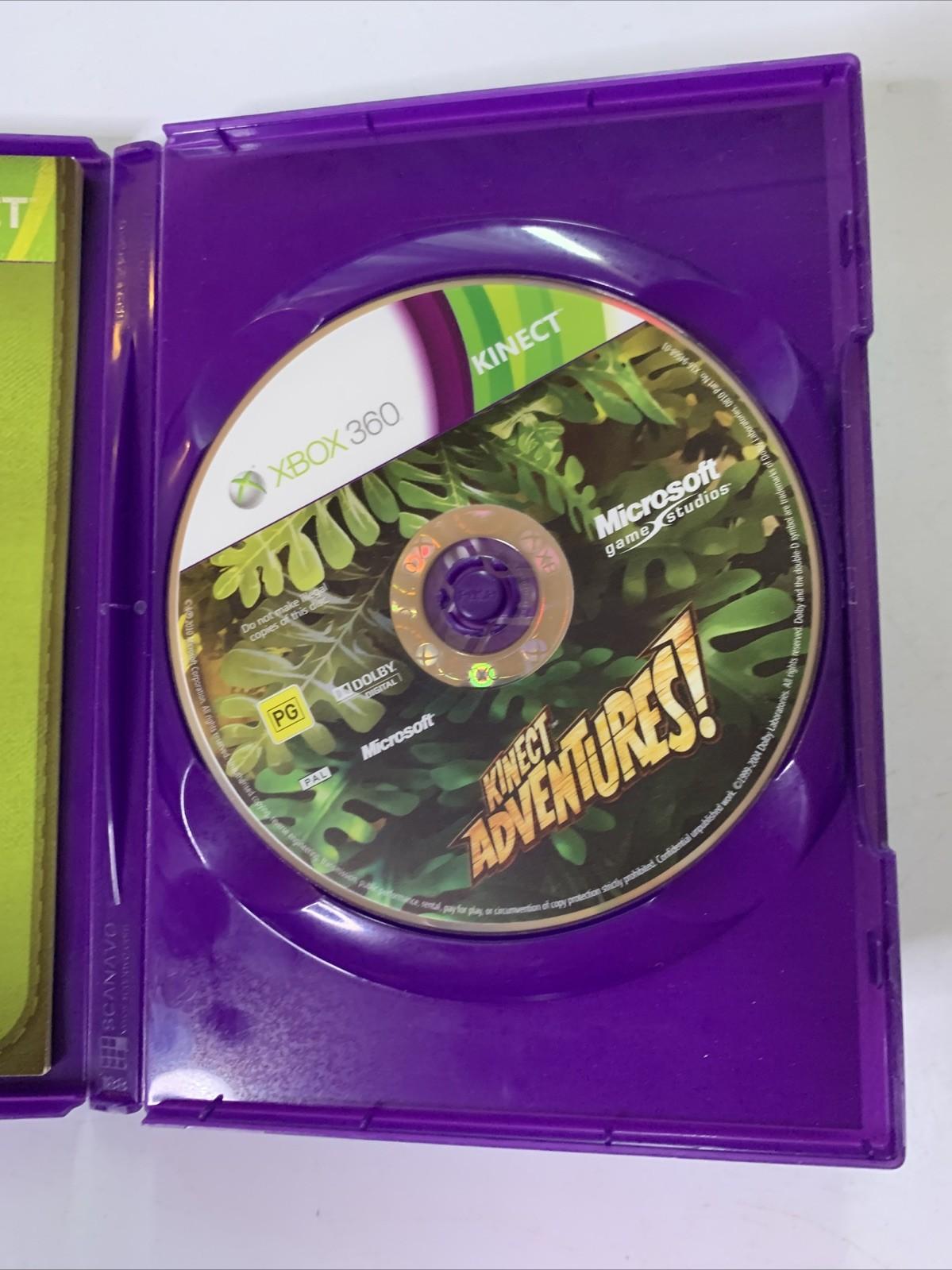 Kinect Adventures Microsoft XBOX 360 PAL Game