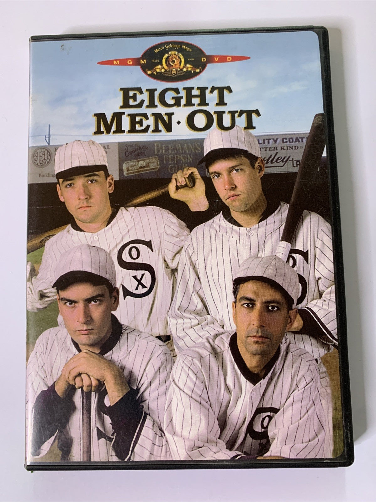 Eight Men Out (DVD, 1989) Christopher Lloyd, Charlie Sheen, John Cusack Region 1