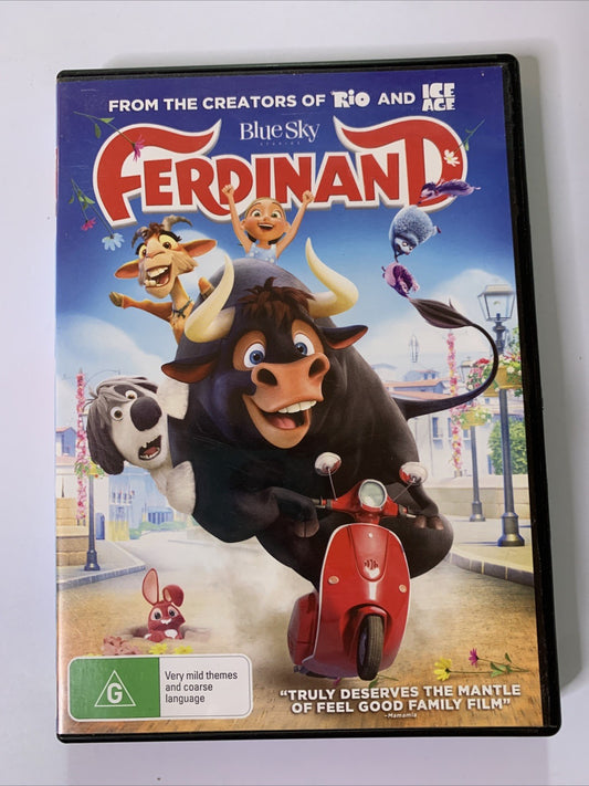 Ferdinand (DVD, 2017) John Cena, Boris Kodjoe, David Tennant Animation Region 4