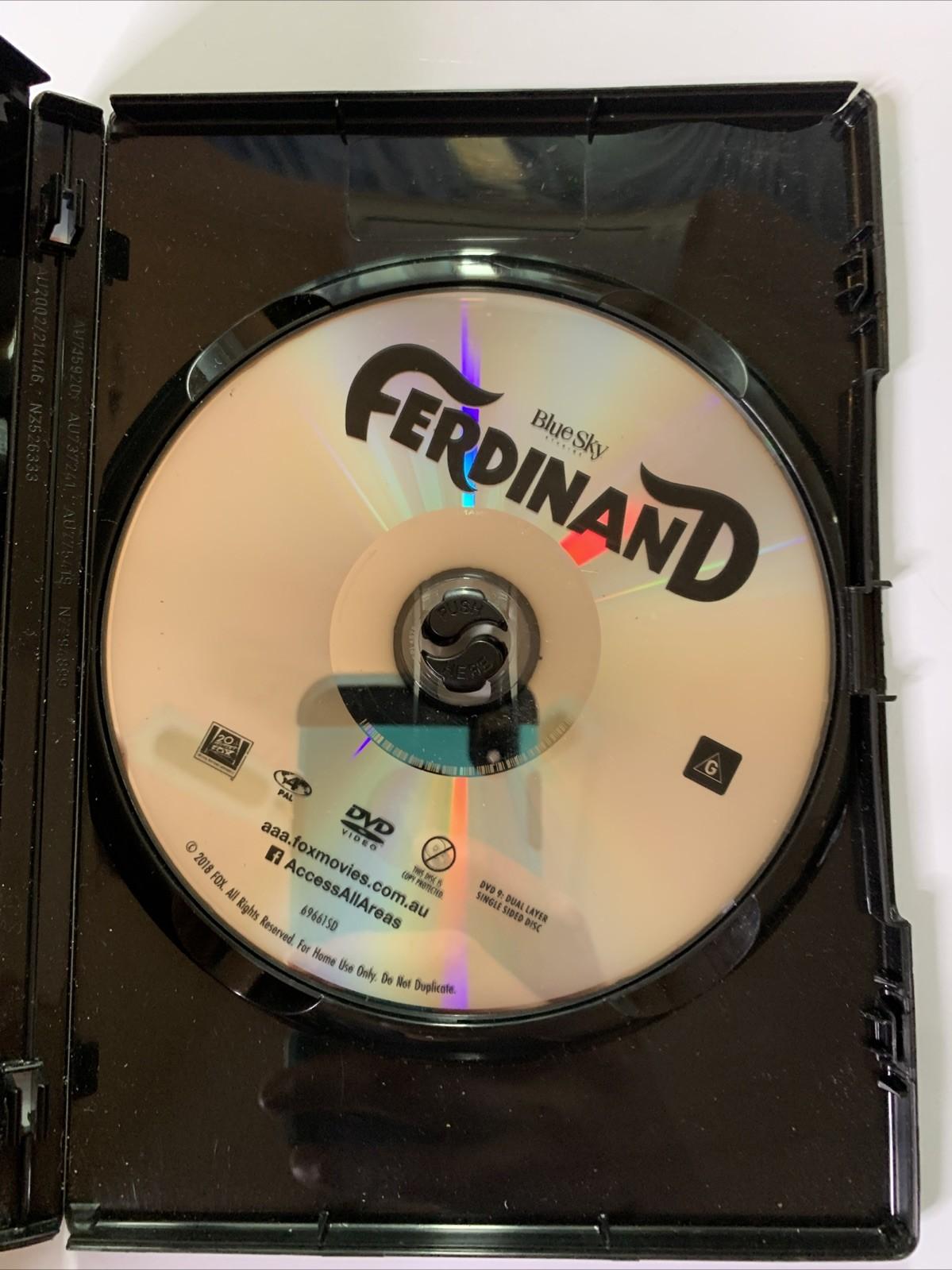 Ferdinand (DVD, 2017) John Cena, Boris Kodjoe, David Tennant Animation Region 4