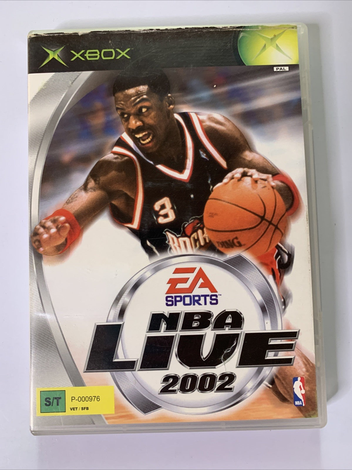 NBA LIVE 2002 Microsoft XBOX Original PAL Game Complete