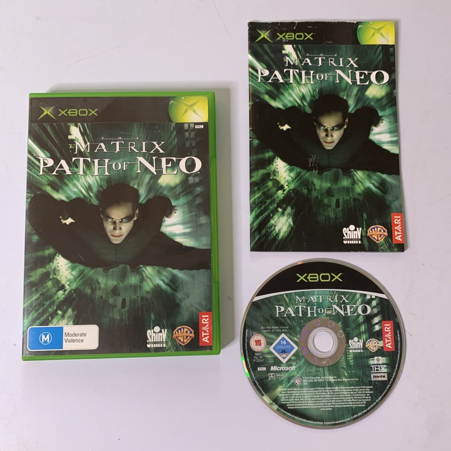The Matrix: Path Of Neo Microsoft XBOX Original PAL 2005 Game Complete