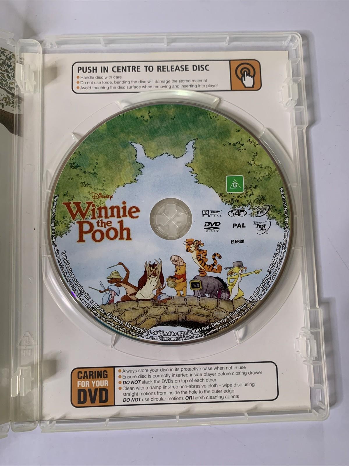 Winnie The Pooh Movie (DVD, 2011) Disney Film Region 4