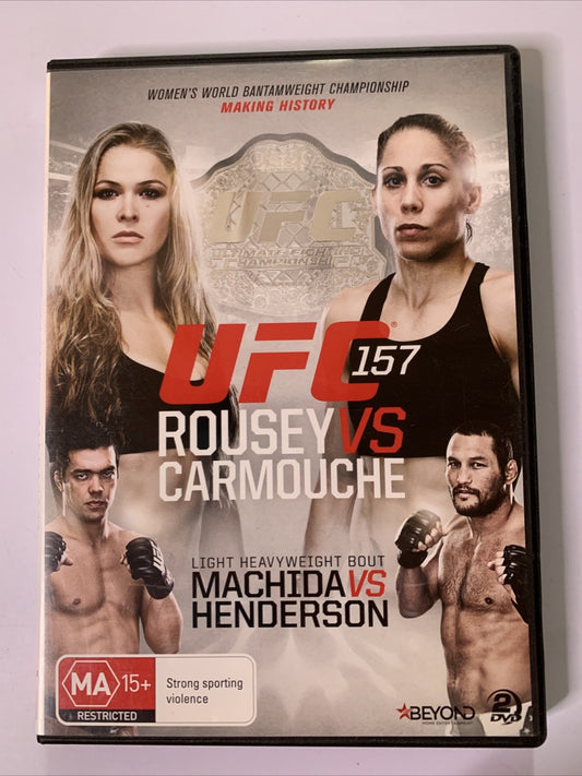 UFC #157 Rousey Vs Carmouche (DVD, 2013, 2-Disc) Region 4