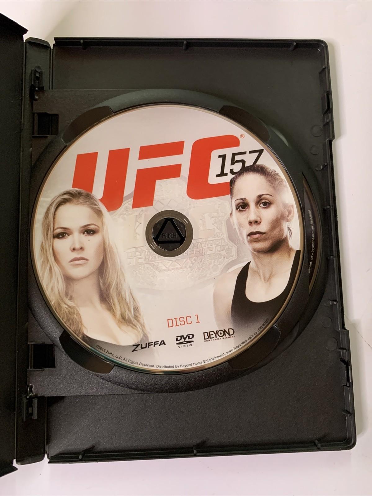 UFC #157 Rousey Vs Carmouche (DVD, 2013, 2-Disc) Region 4