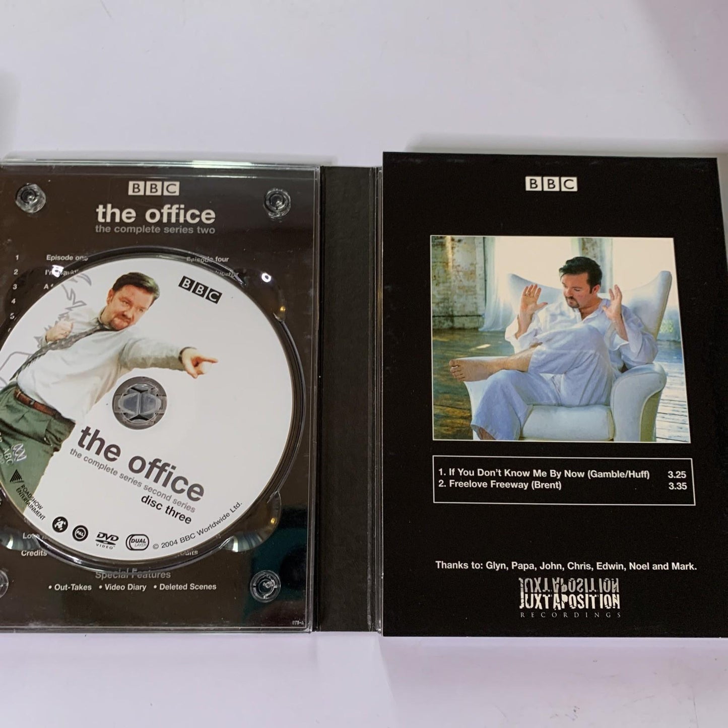 The Office UK: The Complete Boxset (DVD, 2001) Ricky Gervais Region 4