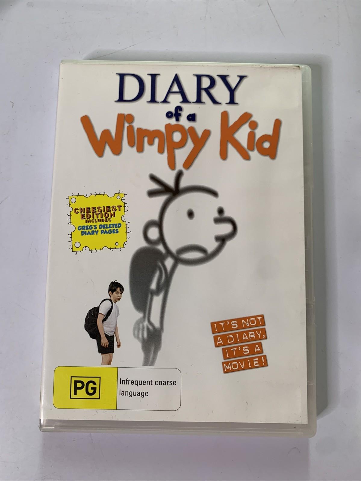 Diary of a Wimpy Kid 1 & 2 (DVD, 2011) Region 4