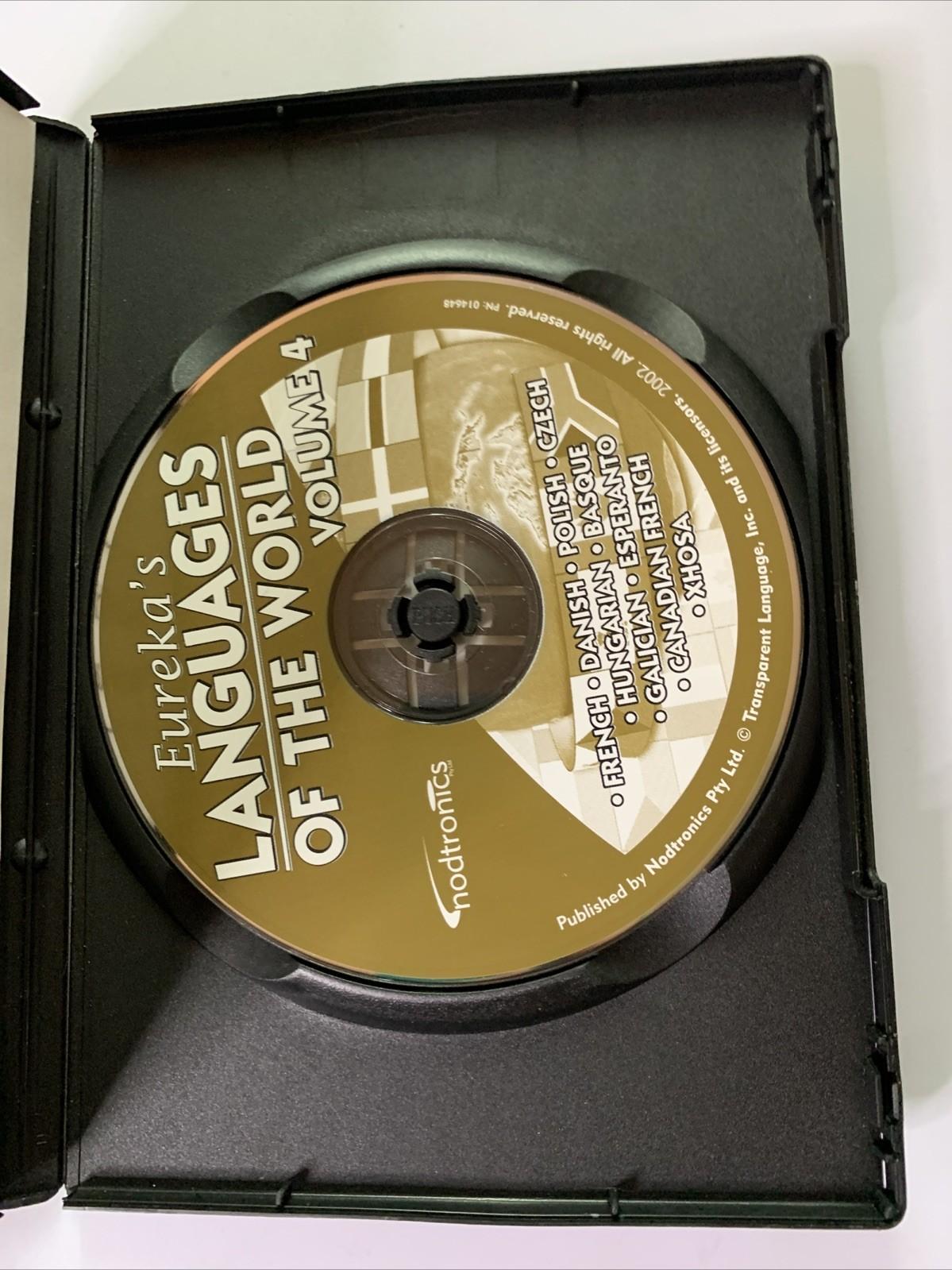 Eureka's Languages Of The World Volume 4 PC CD French Danish Polish Czech Basque