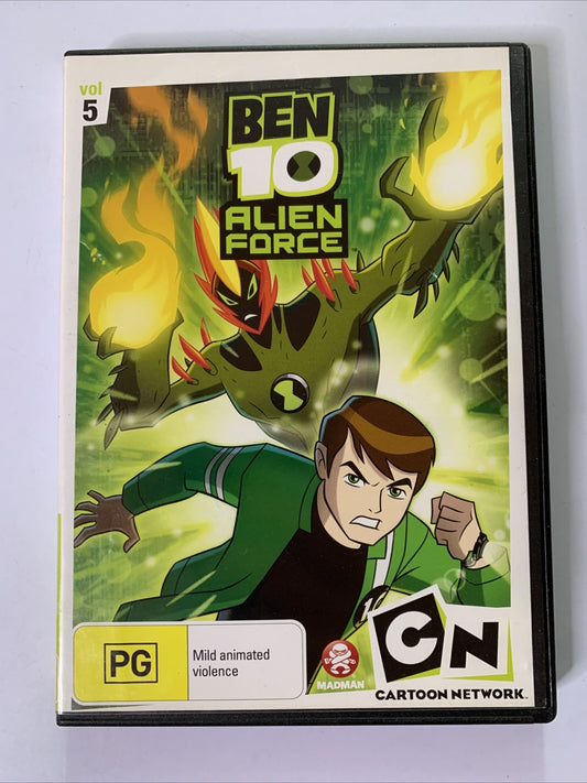 Ben 10 Alien Force : Vol 5 (DVD, 2008) Region 4