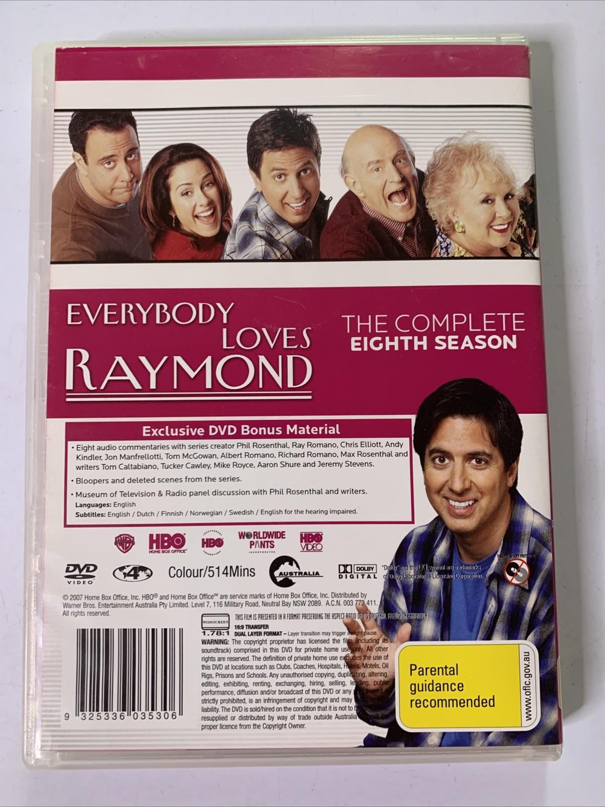 Everybody Loves Raymond: The Complete Season 8 (DVD, 2007) Region 4