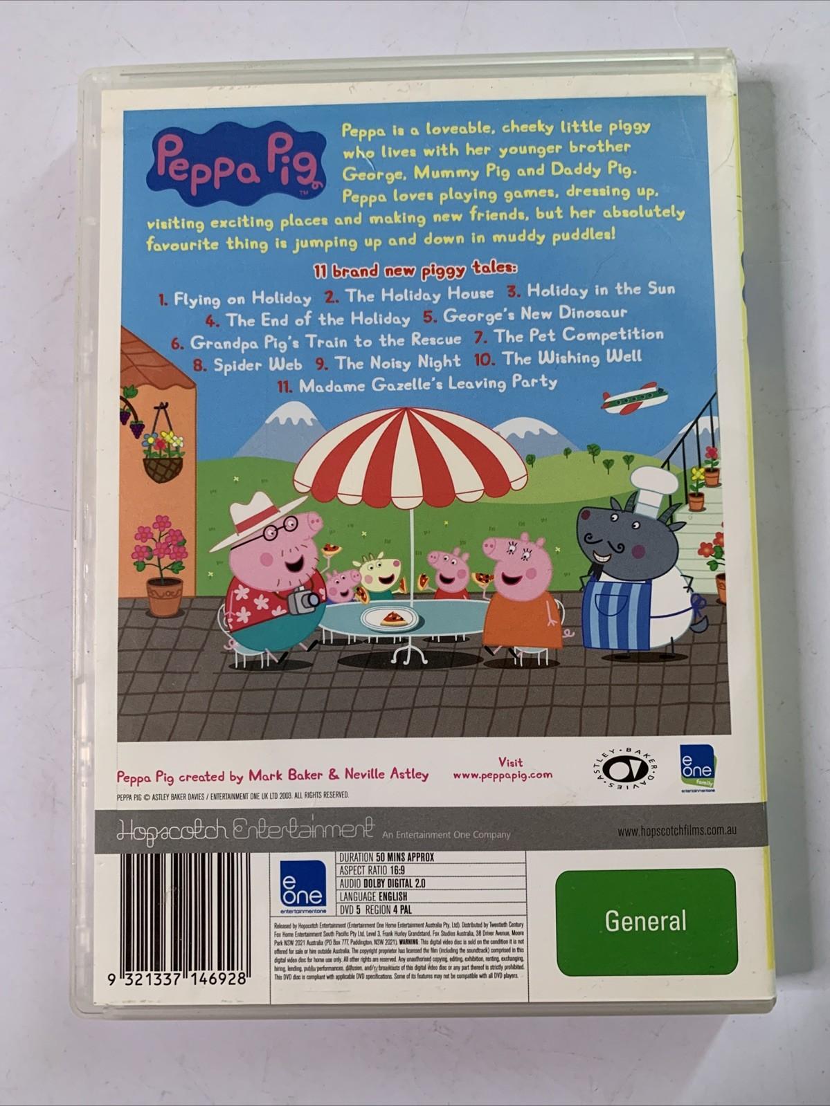 Peppa Pig: The Holiday And Other Stories (DVD, 2013) Animation Region 4