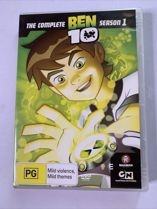Ben 10 : Season 1 (DVD, 2005) Madman Anime Region 4
