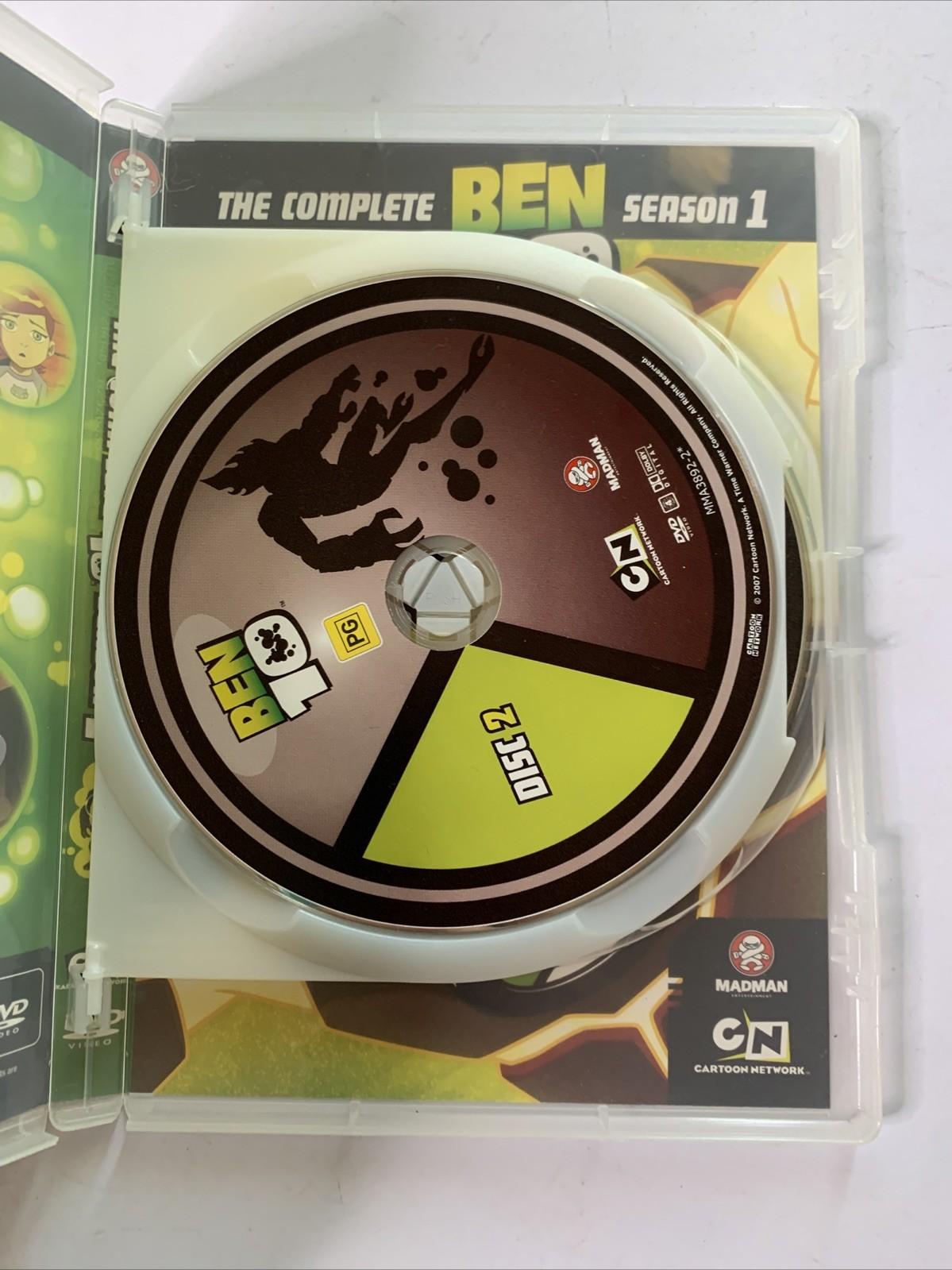 Ben 10 : Season 1 (DVD, 2005) Madman Anime Region 4